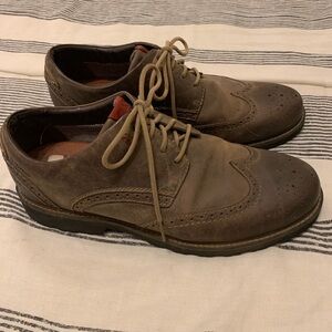 Dunham Revlite Brown Leather Shoes